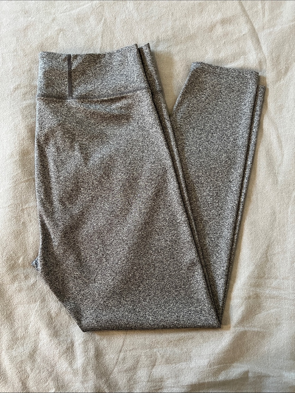 Madewell Heathered Gray High-Rise Leggings